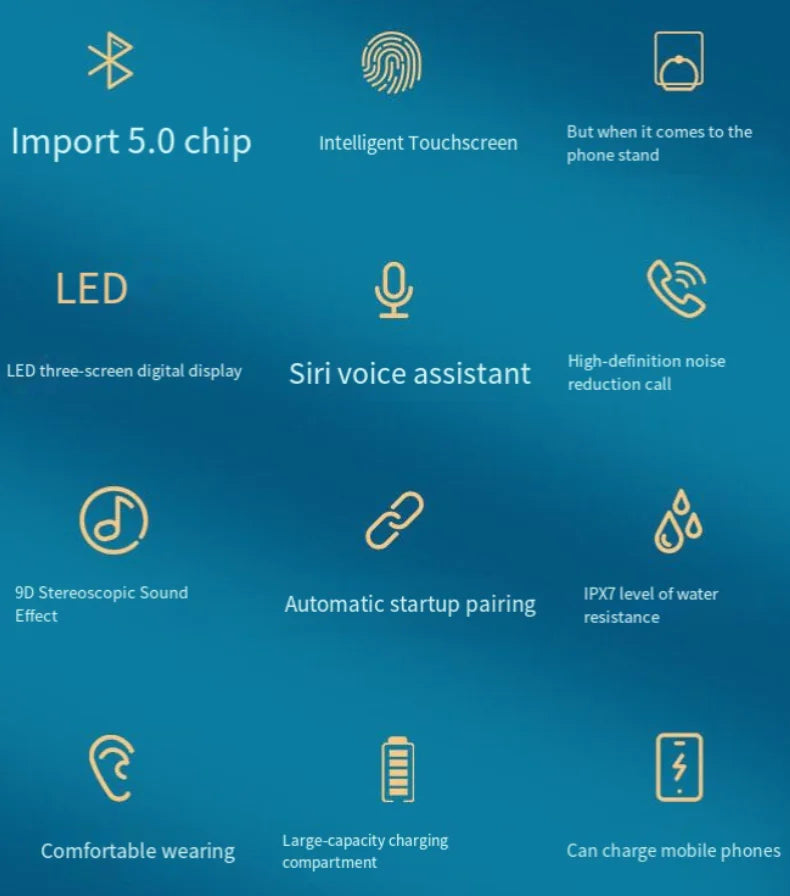 Bluetooth 5.0 Earbuds